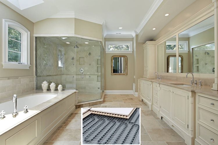 Heated Bathroom Flooring Experts