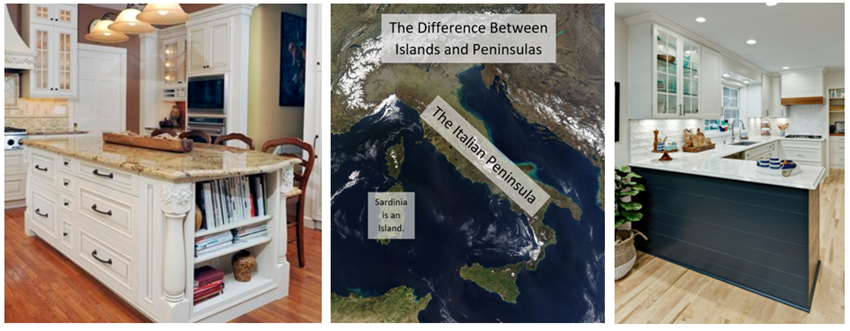 Kitchen Island Vs Peninsula