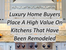 Kitchen Designs for Luxury Home Buyers
